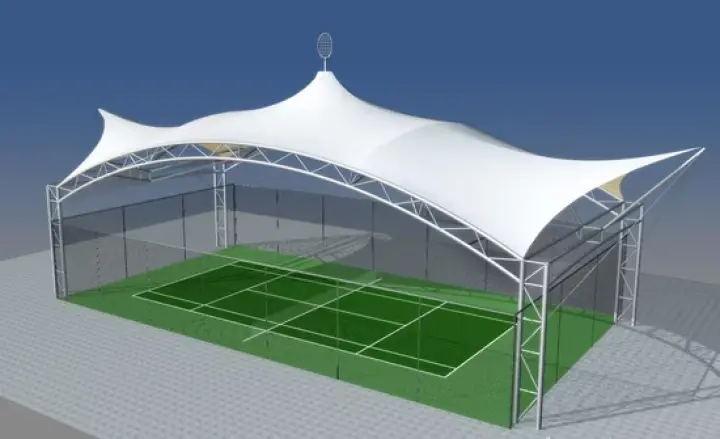 Canopy Membrane Lapangan di Cirebon